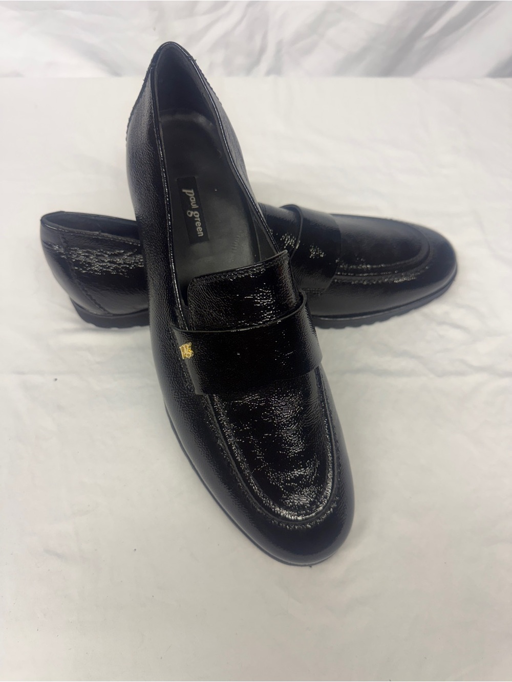 Paul Green Women’s Black Patent Leather Loafers